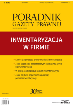 Inwentaryzacja w firmie