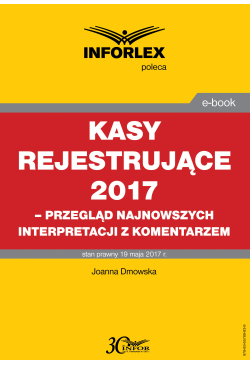 Kasy rejestrujące 2017