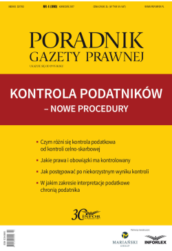 Kontrola podatników - nowe...