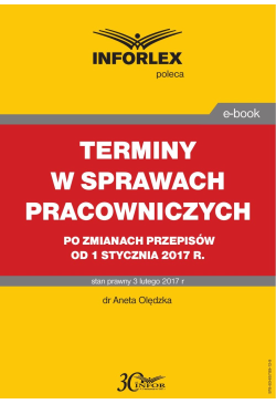 TERMINY W SPRAWACH...