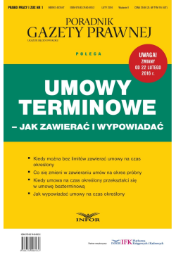 Umowy terminowe - jak...