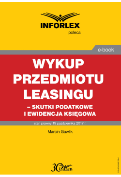 Wykup przedmiotu leasingu -...