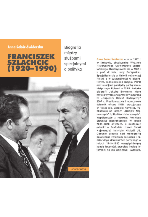 Franciszek Szlachcic (1920-1990). Biografia między służbami specjalnymi a polityką