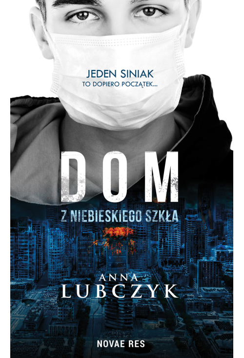 Dom z niebieskiego szkła