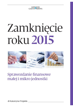 Zamknięcie roku 2015