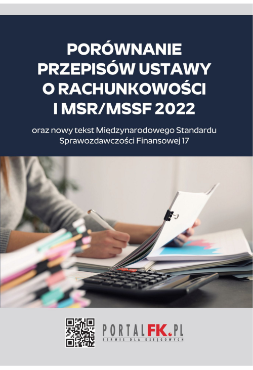 Porównanie przepisów ustawy o rachunkowości i MSR/MSSF 2021/2022