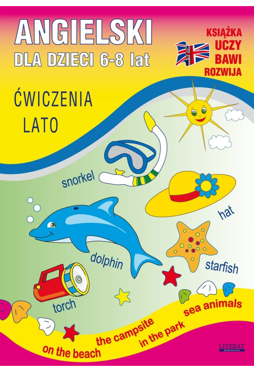 Angielski dla dzieci 6-8 lat. Ćwiczenia. Lato