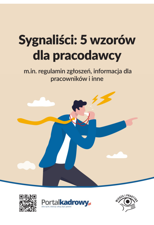 Sygnaliści: 5 wzorów dla pracodawcy (m.in. regulamin zgłoszeń, informacja dla pracowników i inne)