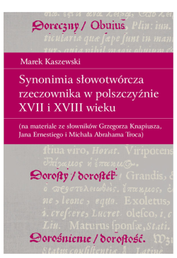 Synonimia słowotwórcza...