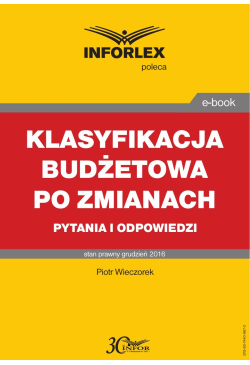 KLASYFIKACJA BUDŻETOWA PO...
