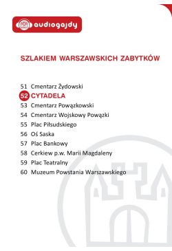 Cytadela. Szlakiem...