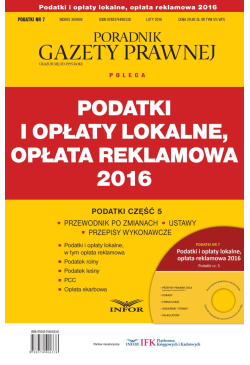 PODATKI 2016/7 Podatki i...