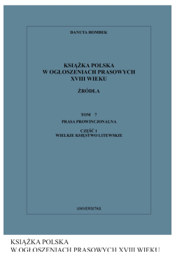 Książka polska w...