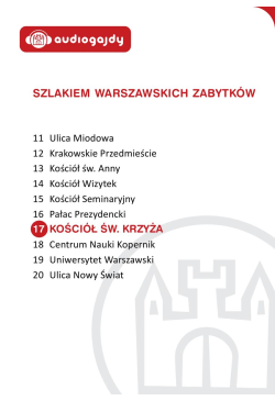 Kościół św. Krzyża....