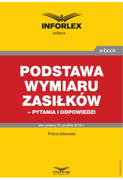 Podstawa wymiaru zasiłków -...