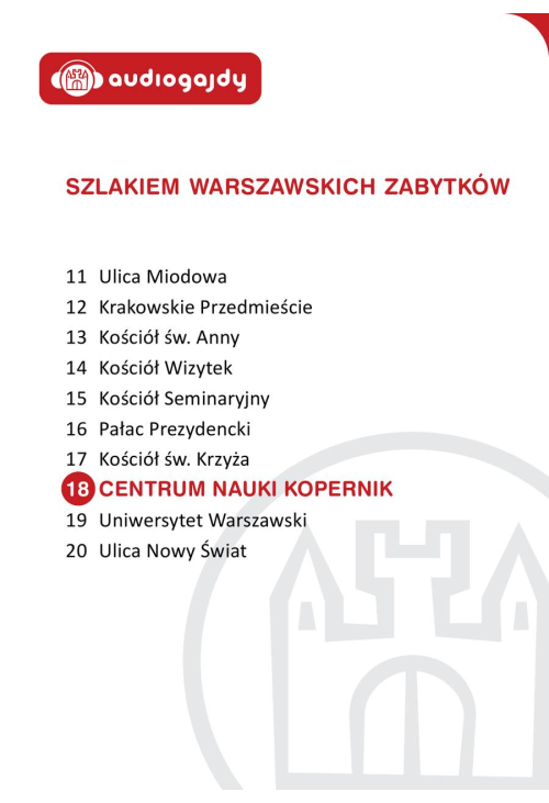 Centrum Nauki Kopernik. Szlakiem warszawskich zabytków