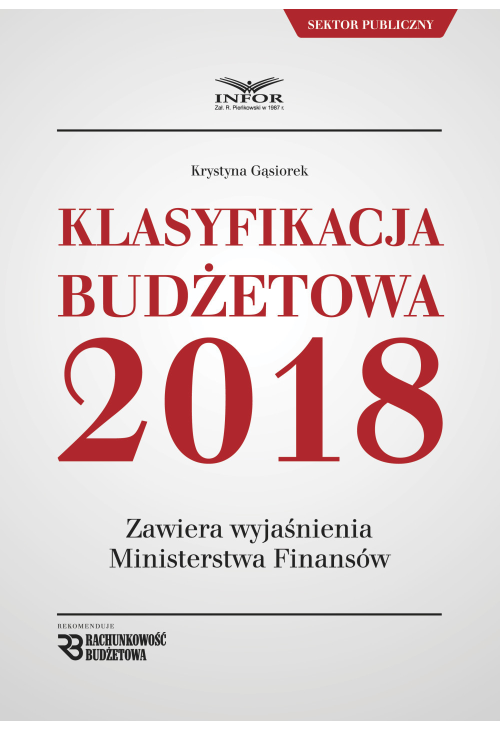 Klasyfikacja budżetowa 2018