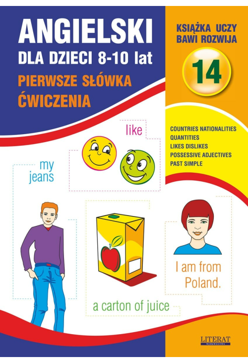 Angielski dla dzieci 8-10 lat Pierwsze słówka. Ćwiczenia. Część 14. Countries nationalities