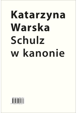 Schulz w kanonie. Recepcja...