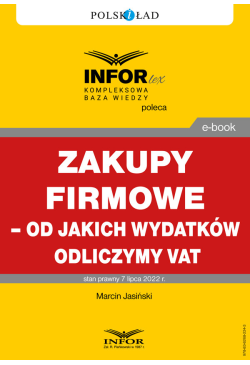 Zakupy firmowe - od jakich...