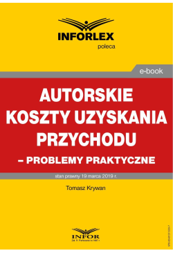 Autorskie koszty uzyskania...