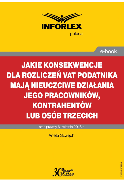 Jakie konsekwencje dla rozliczeń VAT podatnika mają nieuczciwe działania jego pracowników, kontrahentów lub osób trzecich