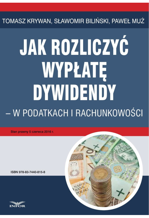 Jak rozliczyć wypłatę dywidendy - w podatkach i rachunkowości