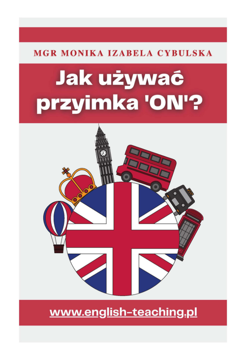 Jak używać przyimka "on"?