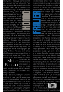 Homo frajer. Nieświadome...
