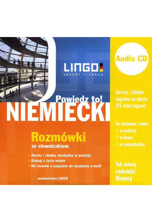 NIEMIECKI. Rozmówki w wersji audio. Powiedz to!
