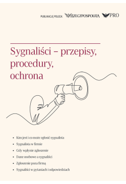 Sygnaliści - przepisy,...