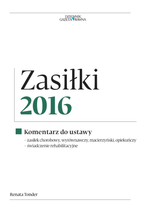 Zasiłki 2016