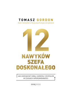12 NAWYKÓW SZEFA...