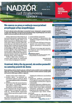 Nadzór nad działalności...