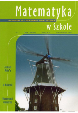 Matematyka w Szkole....