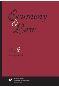 Ecumeny and Law 2014, Vol....
