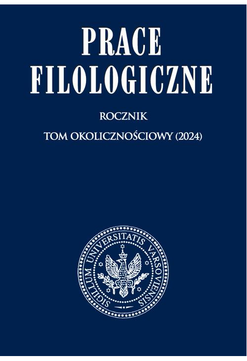 Prace Filologiczne (2024)