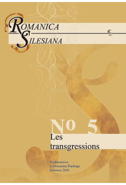 Romanica Silesiana. No 5:...