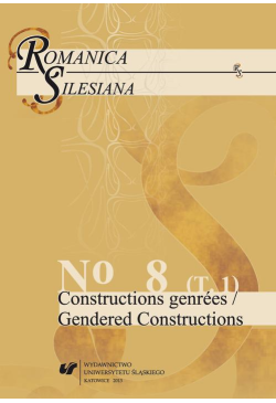 Romanica Silesiana. No 8....