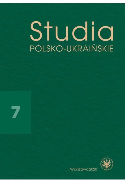 Studia Polsko-Ukraińskie 2020/7
