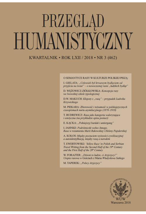 Przegląd Humanistyczny 2018/3 (462)