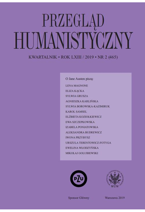 Przegląd Humanistyczny 2019/2 (465)