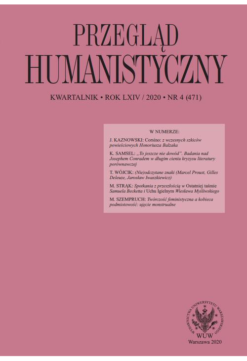 Przegląd Humanistyczny 2020/4 (471)