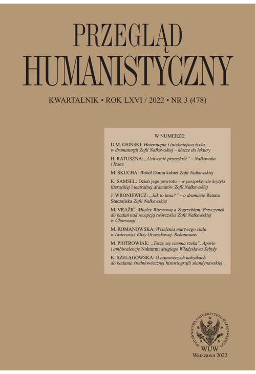 Przegląd Humanistyczny 2022/3 (478)