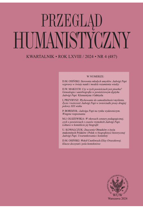 Przegląd Humanistyczny 2024/4 (487)