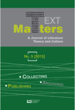 Text Matters No. 5 (2015)