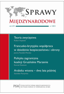 Sprawy Międzynarodowe 1/2013