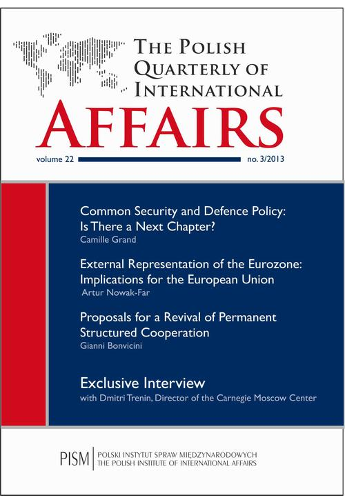 The Polish Quarterly of International Affairs 3/2013