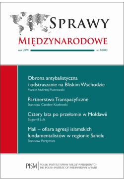 Sprawy Międzynarodowe 3/2013