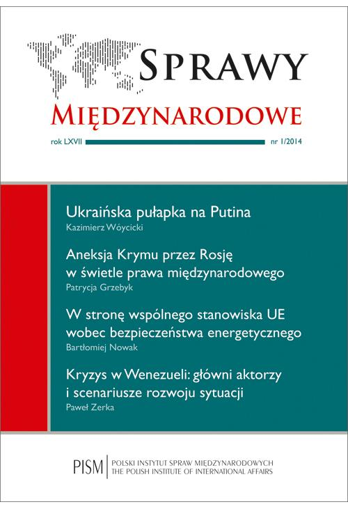 Sprawy Międzynarodowe 1/2014